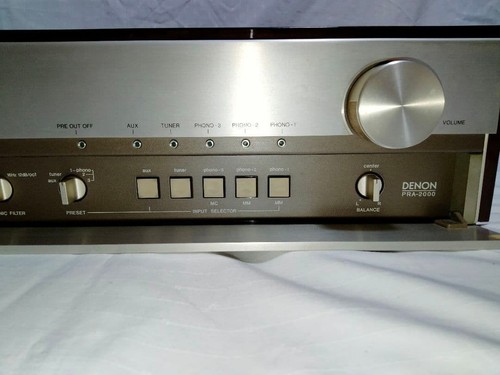 Denon pra 2000 - denon, pra-2000