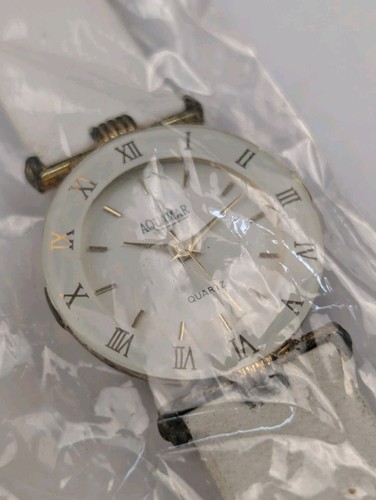 Aquamar damen uhr quarz - quarz, weiß