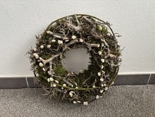 Naturkranz mit Weidenkätzchen