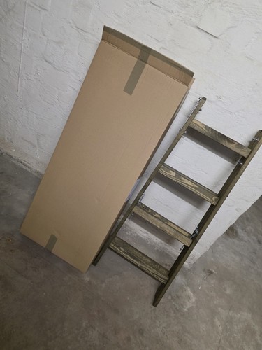Holzleiter sprossen - holzleiter, 4