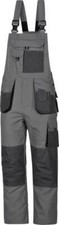 Latzhose grau/schwarz Gr. . %