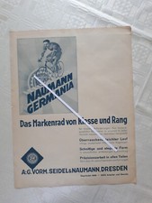 Fahrrad Werbung Seidel & Naumann
