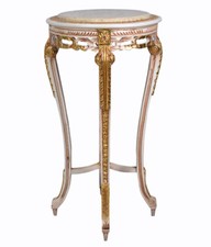Beistelltisch Rokoko Blumentisch Barocktisch Nachttisch Tisch Antik Side Table