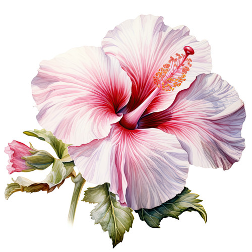 Hibiskusblüte floral - hibiskusblüte,