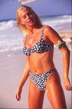 Dia prof. Model Modeaufnahme 1980er ungerahmt Slide 35mm hm-CS2-3