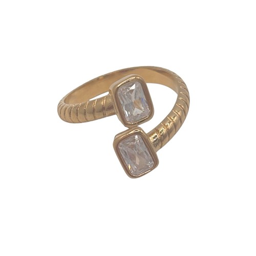 Gold ring edelstahl - gold,