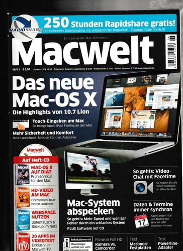 Macwelt 2011 mit das - macwelt,