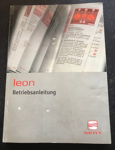 Seat leon betriebsanleitung - seat,