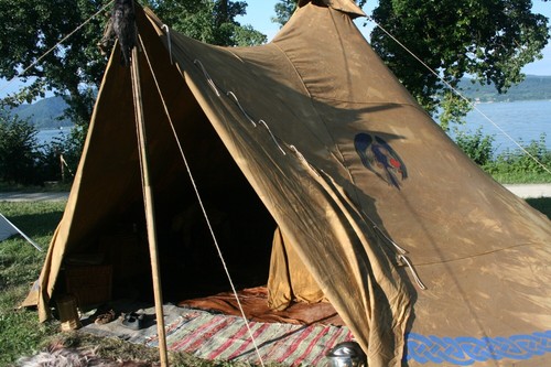 Wikinger rundzelt 600 schwere - wikinger-rundzelt,