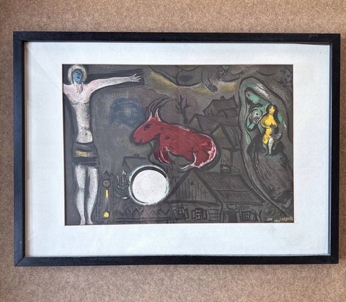Marc chagall farblithografie - marc,