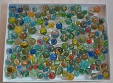 alte Murmeln Klicker Glasmurmeln für Murmelbahn Murmelspiel / 2,5 kg / Vintage 