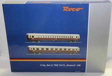 Roco H0 74074 zweiteiliges Schnellzugwagen Set TEE 74/75  "Roland " DB KKK OVP