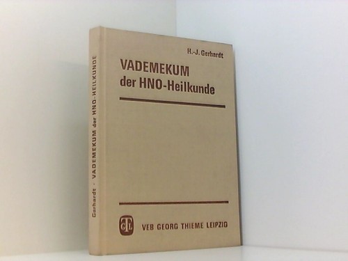 Vademekum der hno heilkunde - vademekum,