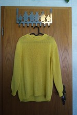 Strickpullover Damen senfgelb