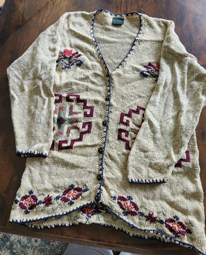 Beige strickjacke - beige,