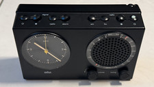 BRAUN ABR 21 Typ 4826 Schwarz RARE Dieter Rams/Dietrich Lubs 1978