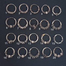 Bali Creolen 10 mm 925