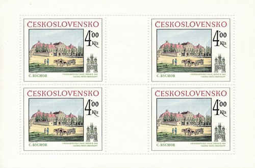 Tschechoslowakei kleinbogen - tschechoslowakei, kleinbogen**