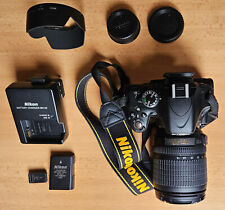 Nikon D5100 SLR-Digitalkamera Spiegelreflex Kit 18-105mm Nikkor Objektiv