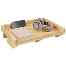 Nachttisch Bett Nachttisch Bambus Bettablage Bettregal hängend 33x8x24cm 19BBC