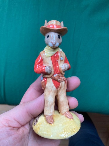 Royal doulton bunnykins cowboy - bunnykins,