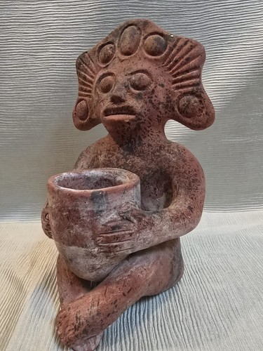 Antike terrakotta statue - terrakotta, –