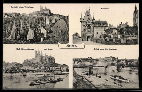 Meißen ansicht einer - ak,