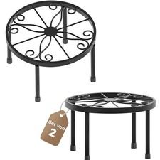 Blumenständer Metall Schwarz