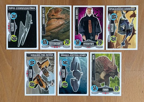 Topps star wars force attax - force,