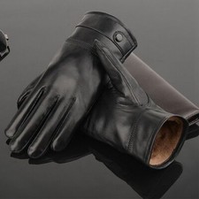 BUNDESWEHR LEDERHANDSCHUHE BW HANDSCHUHE GEFÜTTERT WINTER LEDER FINGERHANDSCHUHE