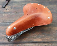 Leder Sattel braun schwarz