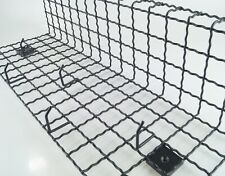 Vintage Retro Design Schwarz 60er 70er Jahre String Wandregal mit Hutablage ✅