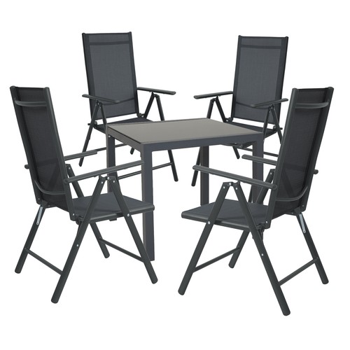 Set gartentisch stühle - gartentisch, 4