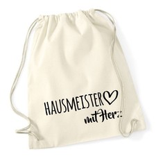 Turnbeutel hausmeister mit - turnbeutel,