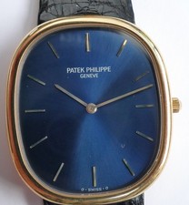 Patek Philippe Golden Ellipse 3738 Armbanduhr, orig. Box, Zertifikat, Super Edel