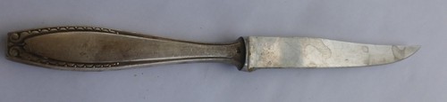 Altes messer silberauflage - altes,