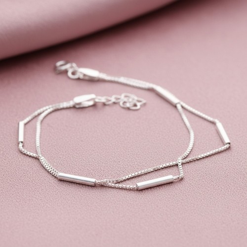 Ladies bracelet rectangular - ladies,