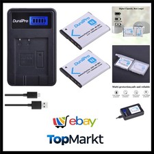 Akku LCD USB Ladegerät Sony