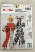 Schnittmuster FASCHING Karneval Fastnacht Kinder Kostüm burda 2524 Nähen