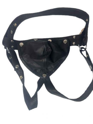 Echtleder schwarz harness - echtleder,