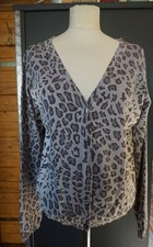 Leo Strickjacke in beige/braun Tönen 2 XL Clockhouse Cardigan