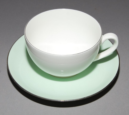 Dibbern tasse mit - , untersetzer