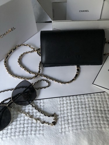 Chanel brillenetui groß - chanel, aus