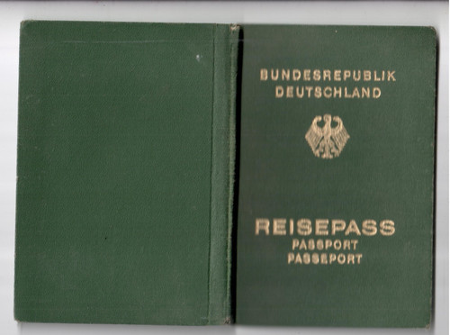 Alter reisepass brd - alter,