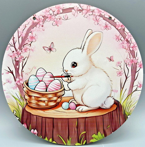 Holzfaserschild-Ostern-Osterha