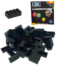 100 klemmbausteine schwarz - 100,