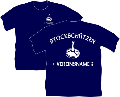 Shirt stockschiessen - t-shirt,