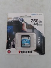 KINGSTON 256GB SD-Card Speicherkarte Canvas Go! Plus 256 GB