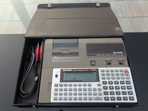 Retro computer sharp 129p - computer, +