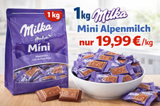 Milka Schokolade kleine Tafeln